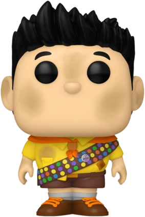 Funko Pop! Cartoon Animation: Disney - UP - Russel with Sash (Exc)