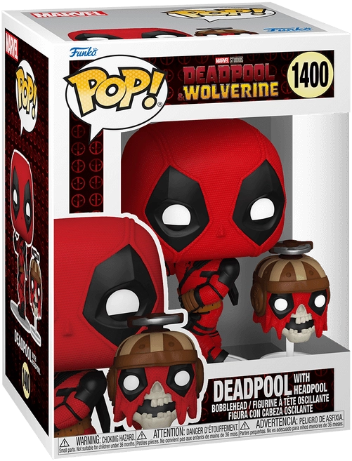 Funko Pop! Super Heroe: Marvel - Deadpool with Headpool  for sale in Emirates from Games2all