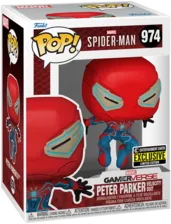 Funko Pop! Super Heroes: Marvel - Spider Man - Peter Parker Velocity Suit (Exclusive)  for sale in Emirates from Games2all