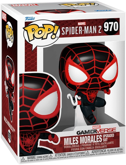 Funko Pop! Super Heroes: Marvel - Spider Man Miles Morales (Upgraded Suit)  for sale in Emirates from Games2all