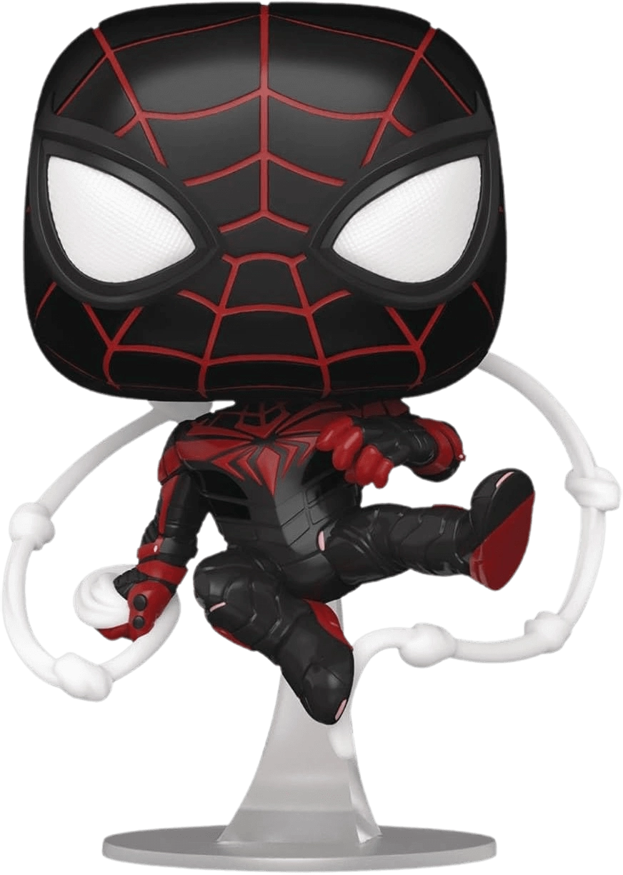 Funko Pop! Super Heroes: Marvel - Spider Man Miles Morales in Advanced Tech Suit  for sale in Emirates from Games2all