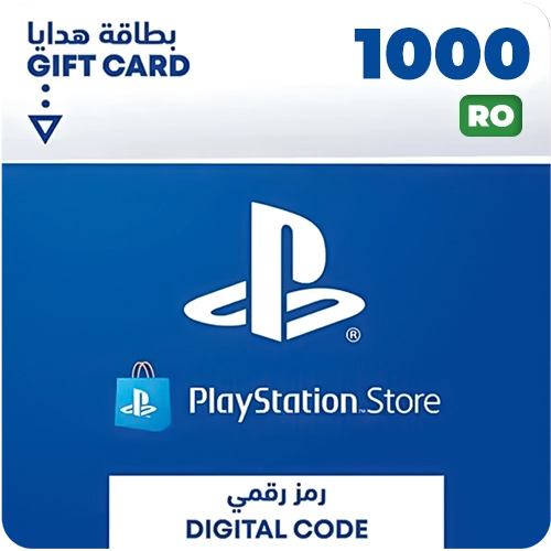 PSN PlayStation Store Gift Card 1000 RON - Romania  for sale in Emirates from Games2all