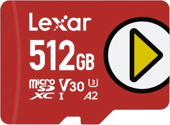 Lexar PLAY 512GB MicroSD Card for Nintendo Switch