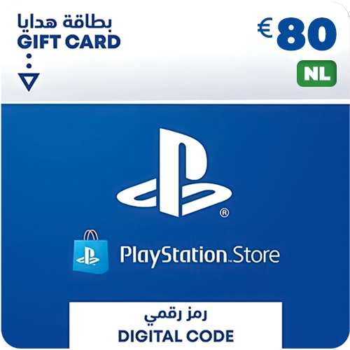 PSN PlayStation Store Gift Card 80 EUR - Netherlands  for sale in Emirates from Games2all