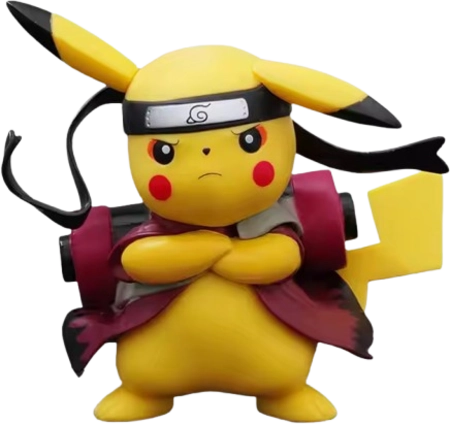 Pikachu in a Naruto cosplay - Figure 