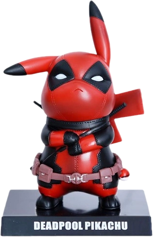 Pikachu in a Deadpool cosplay - Figure   for sale in Emirates from Games2all