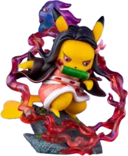 Pikachu in a Nezuko Kamado cosplay - Figure 