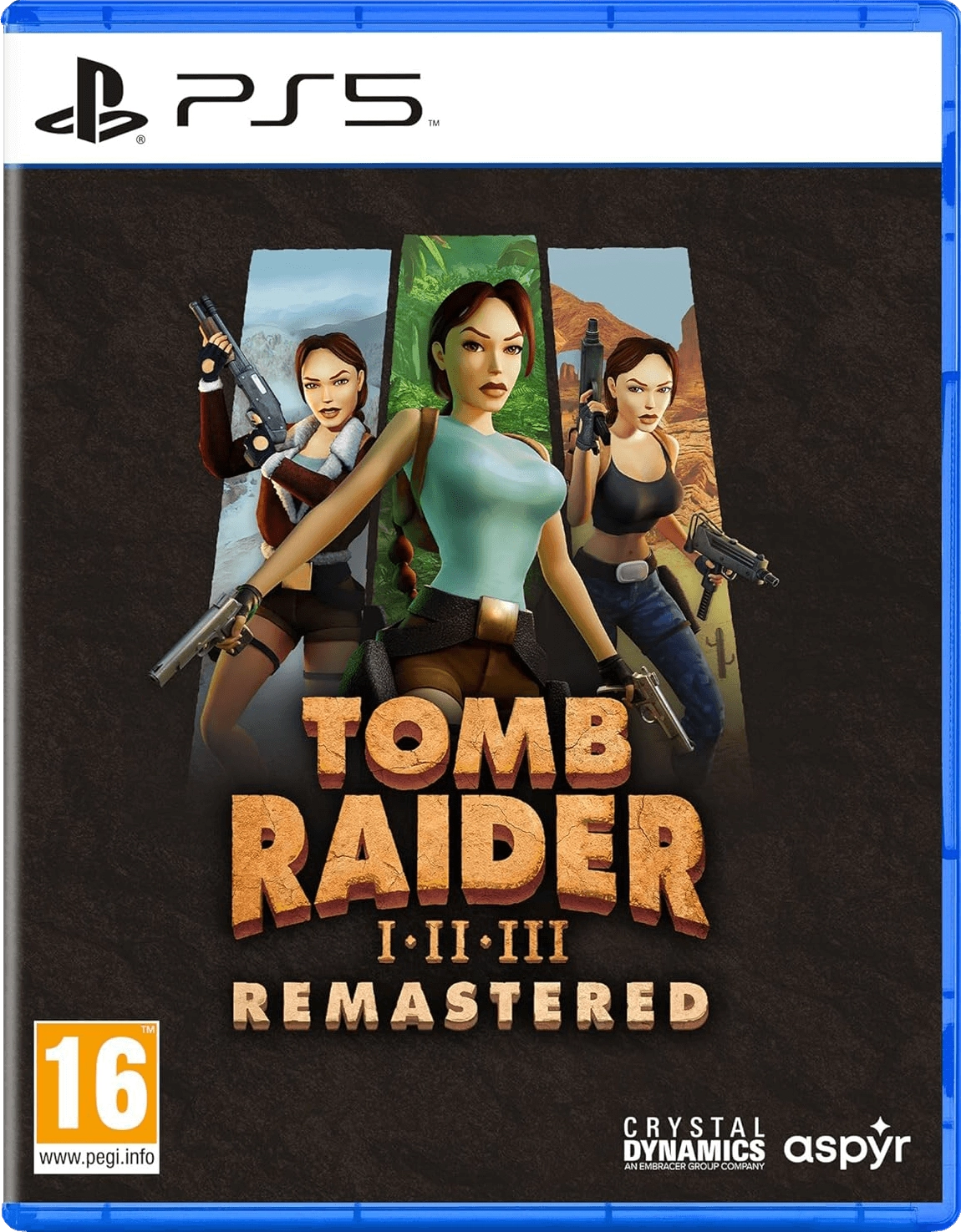 Tomb Raider 1-3 Remastered Starring Lara Croft - PS5  for sale in Emirates from Games2all