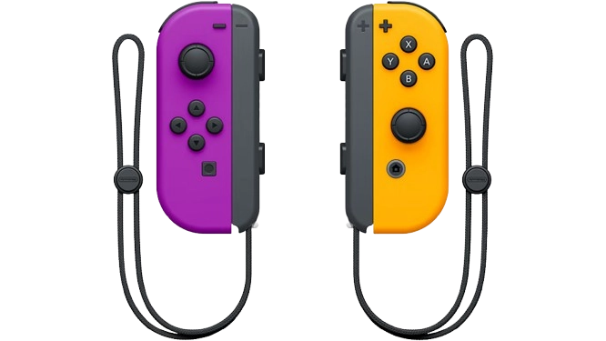 Joy-Con Neon Purple Neon Yellow- Nintendo Switch  for sale in Emirates from Games2all