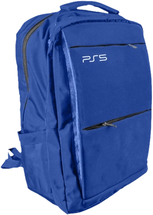 BackPack Bag for PS5 Game Console Storage - Blue