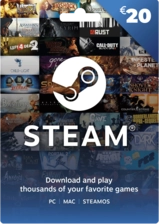 Steam Wallet Gift Card Europe 20 EUR -  for sale in Emirates from Games2all