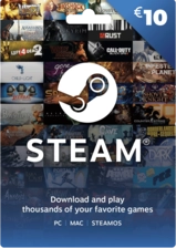 Steam Wallet Gift Card Europe 10 EUR -  for sale in Emirates from Games2all