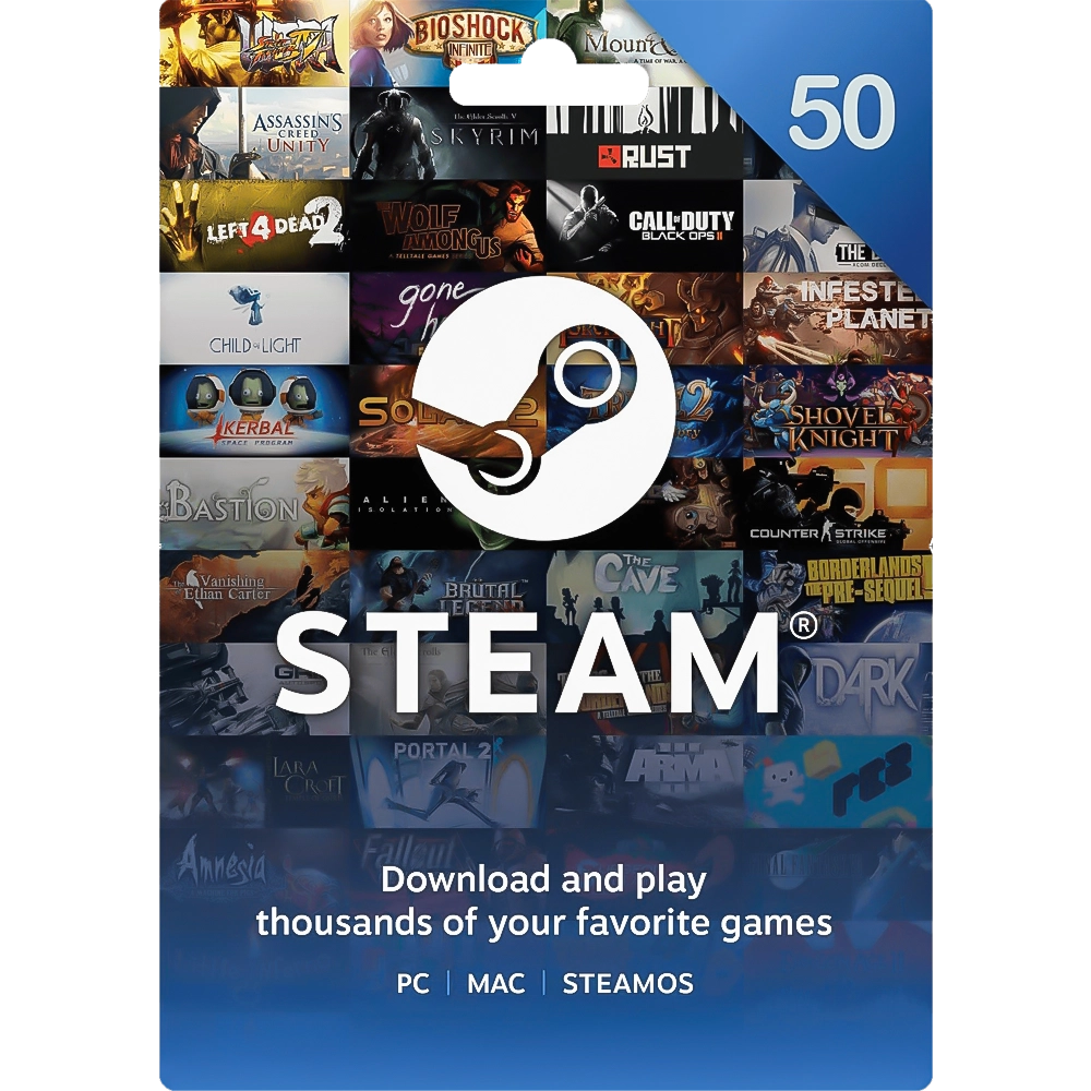 Steam Wallet Gift Card KSA SAR 50  for sale in Emirates from Games2all