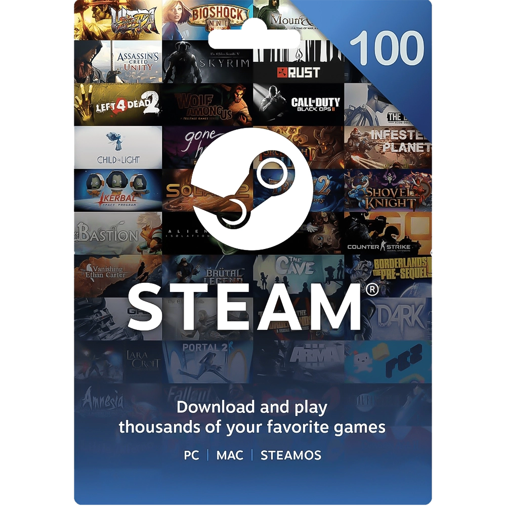 Steam Wallet Gift Card KSA SAR 100  for sale in Emirates from Games2all