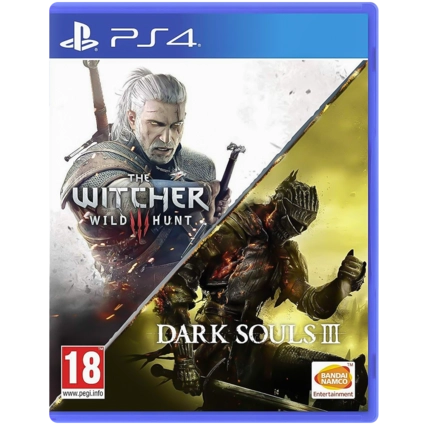 Dark Souls 3 & The Witcher 3 Wild Hunt Compilation - PS4 - Used