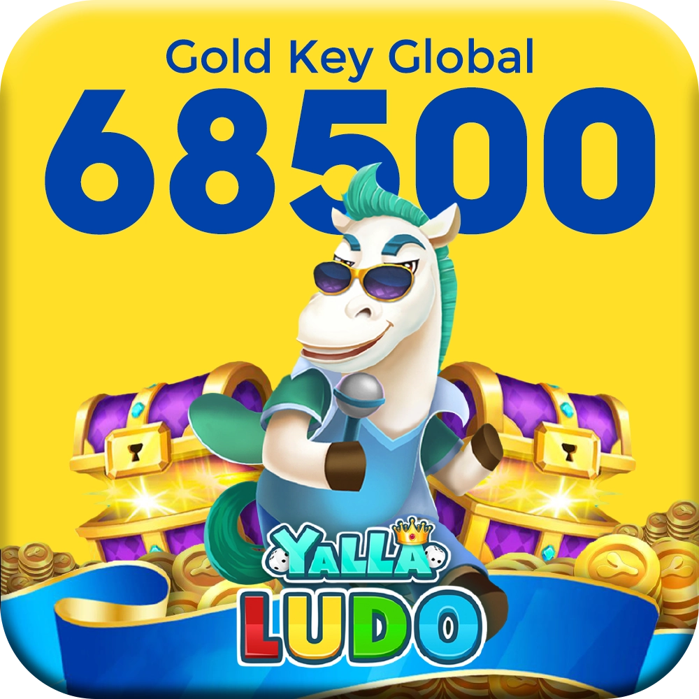 Yalla Ludo 68500 Gold Key Global Gift Card  for sale in Emirates from Games2all