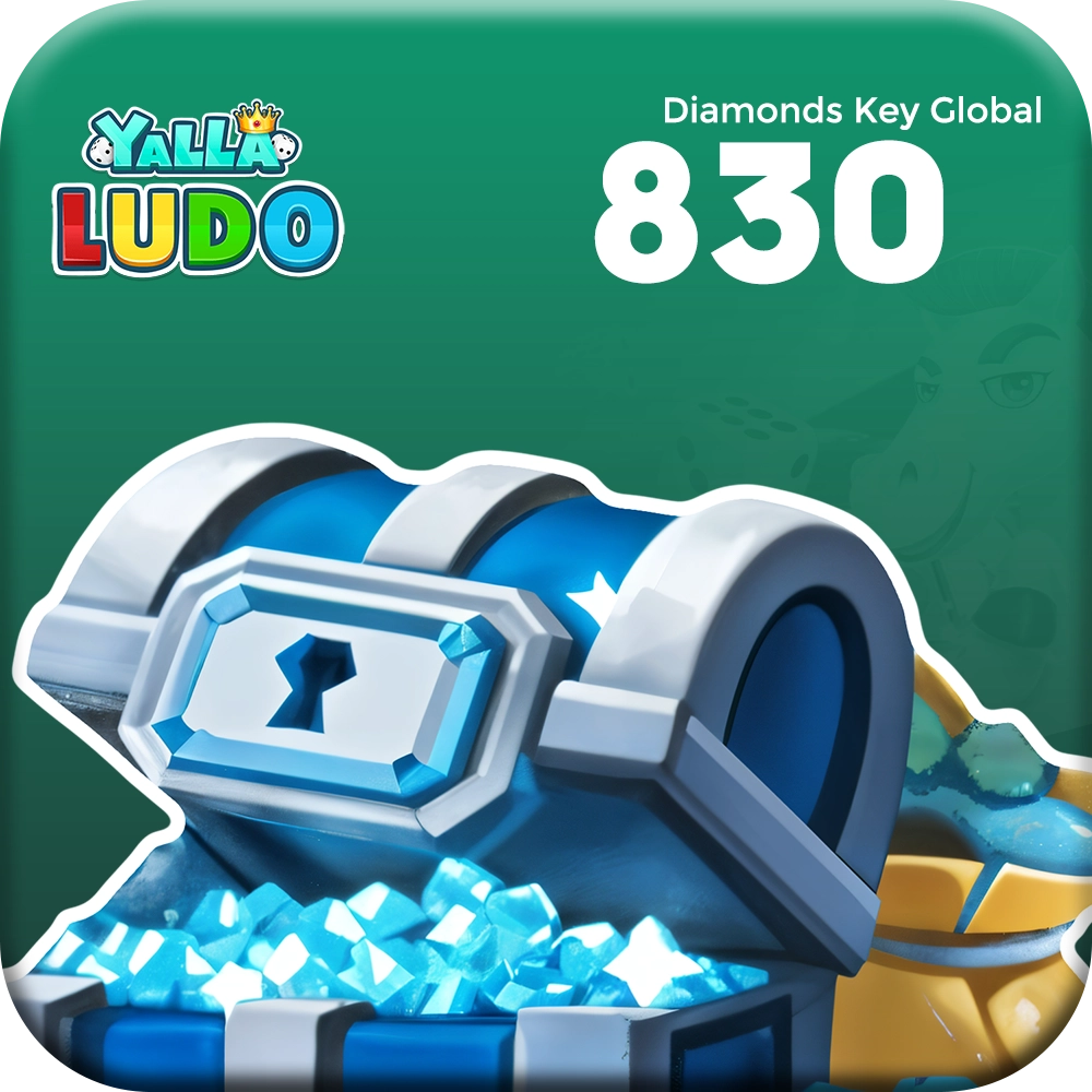 Yalla Ludo 830 Diamonds Key Global Gift Card  for sale in Emirates from Games2all