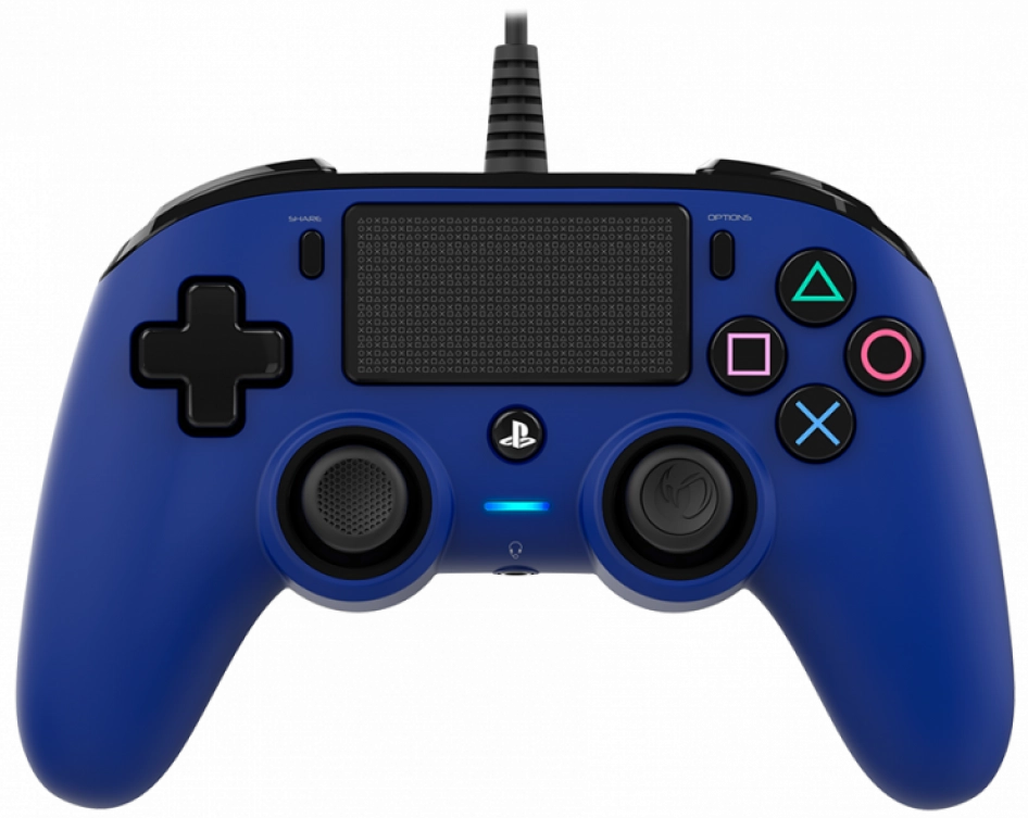 Nacon Wired Compact PS4 Controller -Blue  for sale in Emirates from Games2all