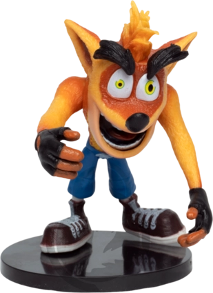 Crash Bandicoot smiley face standed - Figure