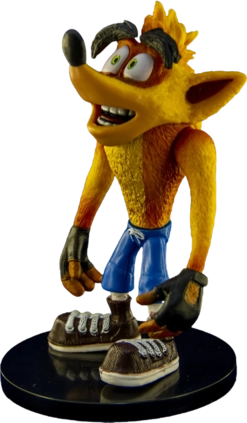 Crash Bandicoot Shocked face standed  - Figure