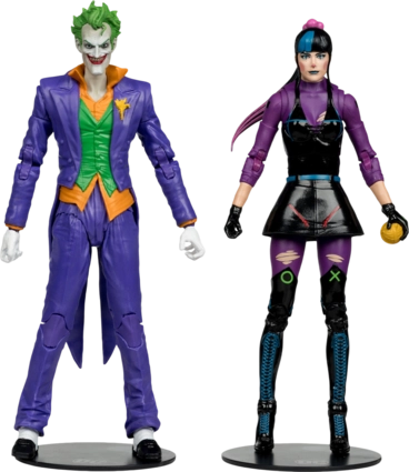 DC Multiverse The Joker & Punchline 2 Pack - Action Figure 