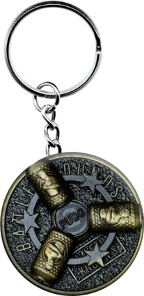 Pubg Energy Drink - Rotating Keychain Medal