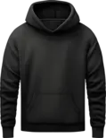 Hoodie__Black__Plain