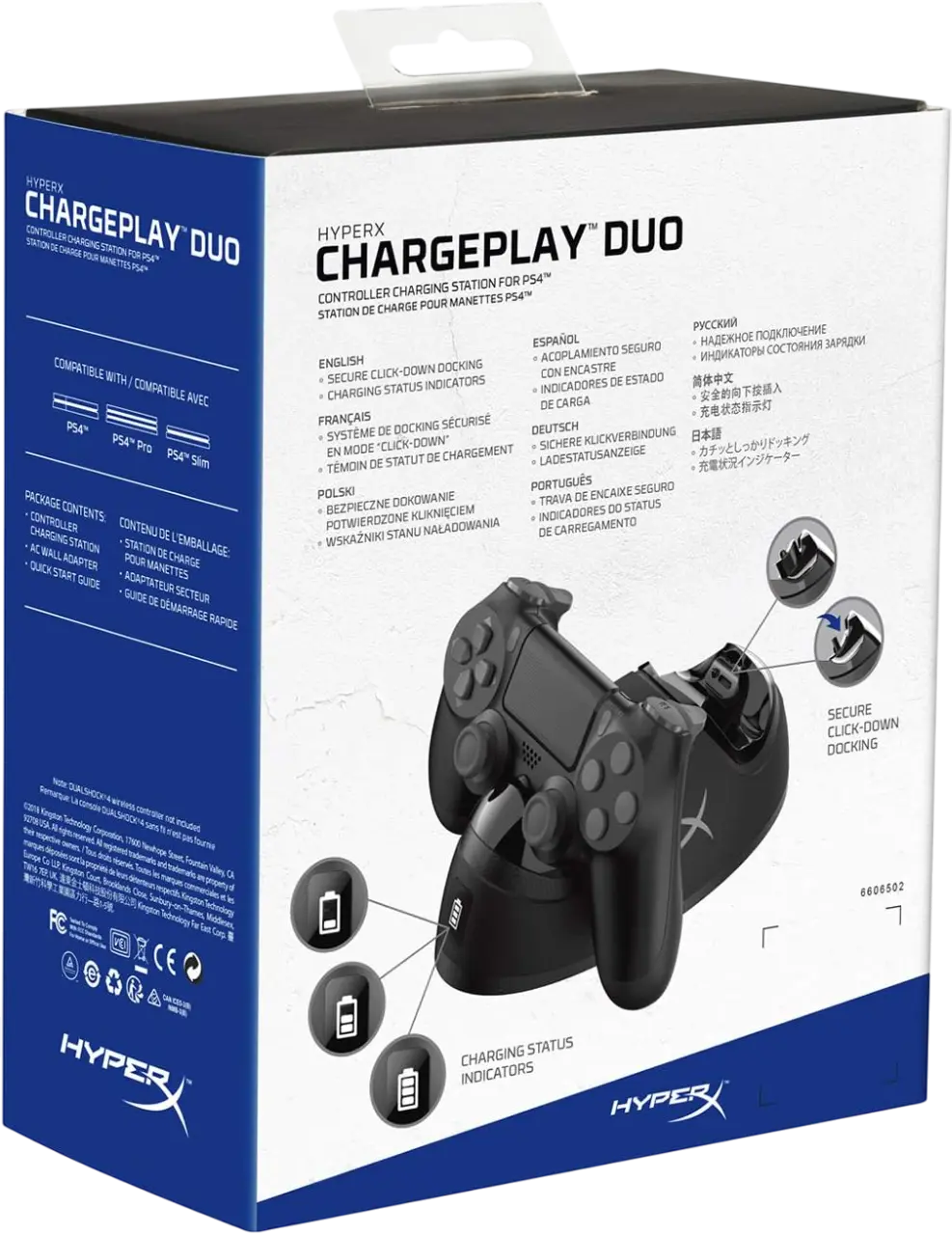 HyperX Wireless ChargePlay Duo for PS4 Controllers - Used   for sale in Emirates from Games2all