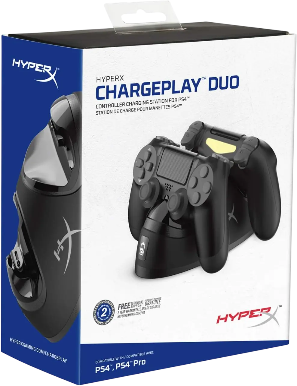 HyperX Wireless ChargePlay Duo for PS4 Controllers - Used   for sale in Emirates from Games2all