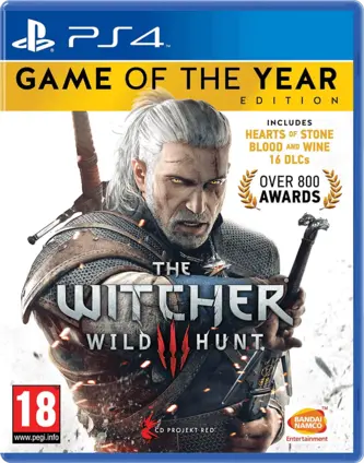 The Witcher 3 Wild Hunt - Game of the Year Edition - PS4 - Used