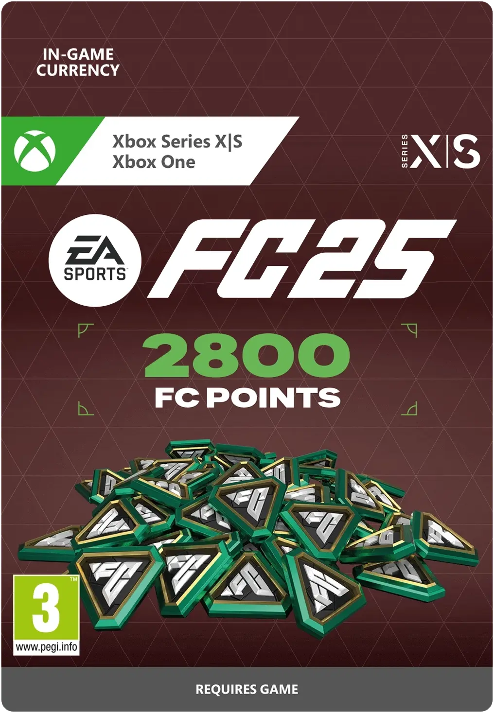 EA SPORTS FC 25 - 2800 Ultimate Team Points (Xbox One/Series X|S) Key GLOBAL  for sale in Emirates from Games2all