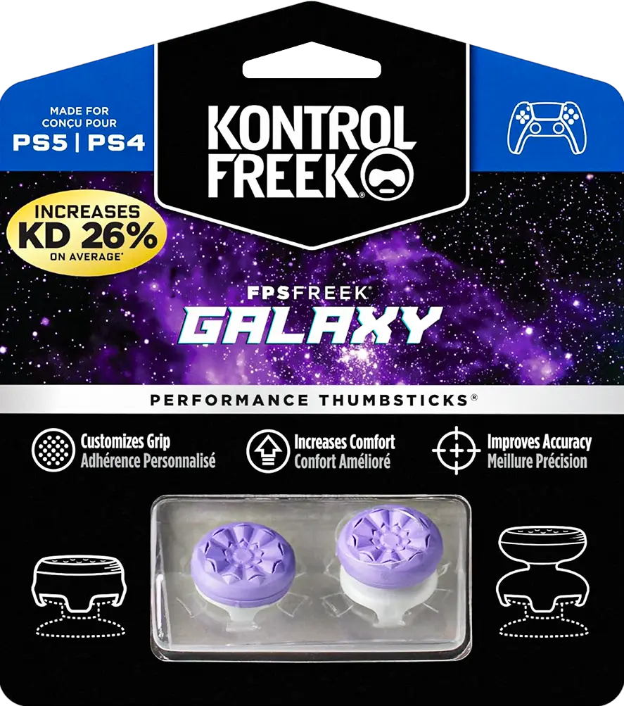 Analog Freek FPS Galaxy -  PS4 and PS5 - purple  for sale in Emirates from Games2all