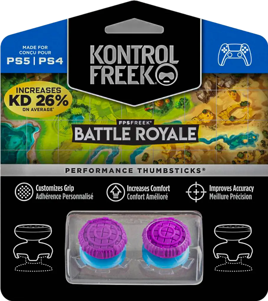 Battle Royale Nightfall Analog Freek - PS4 And PS5 - purple  for sale in Emirates from Games2all