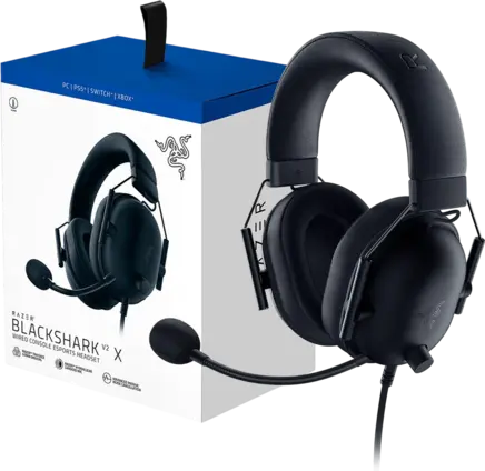 Razer Blackshark V2 X PlayStation Gaming Headset Black