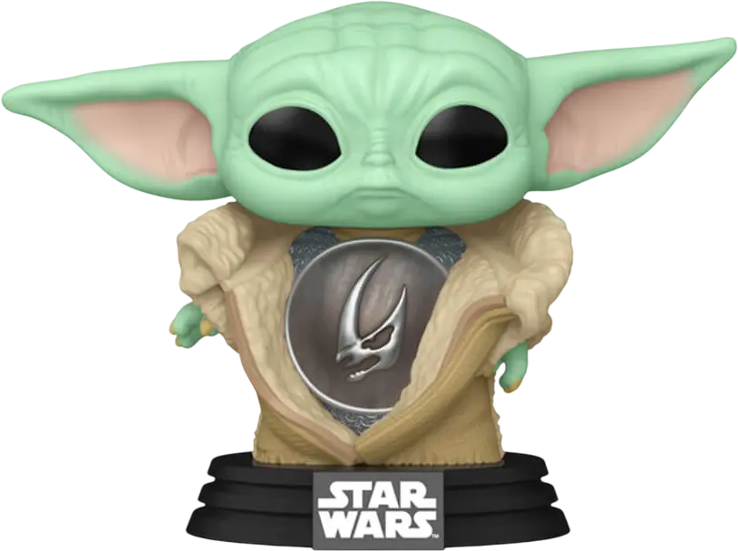 Funko Pop! Movies: Star Wars: The Mandalorian S10 - Din Grogu With Armor (Baby Yoda)   for sale in Emirates from Games2all