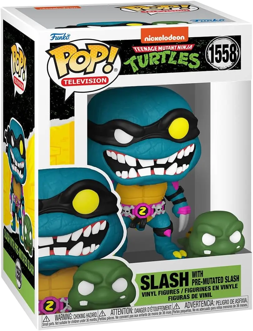 Funko Pop! Teenage Mutant Ninja Turtles S4 - Slash With Pre-Mutated Slash   for sale in Emirates from Games2all