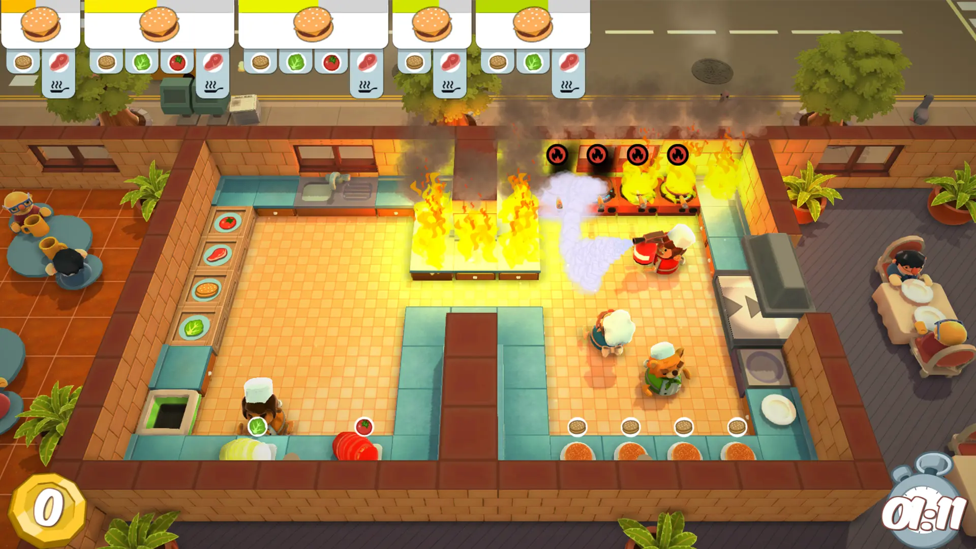 Overcooked  for sale in Emirates from Games2all