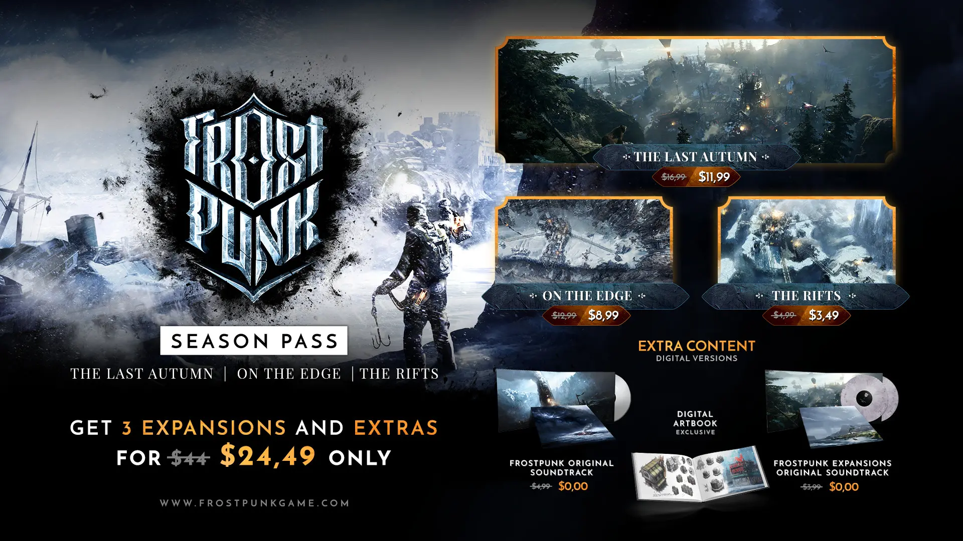 Frostpunk: The Rifts  for sale in Emirates from Games2all