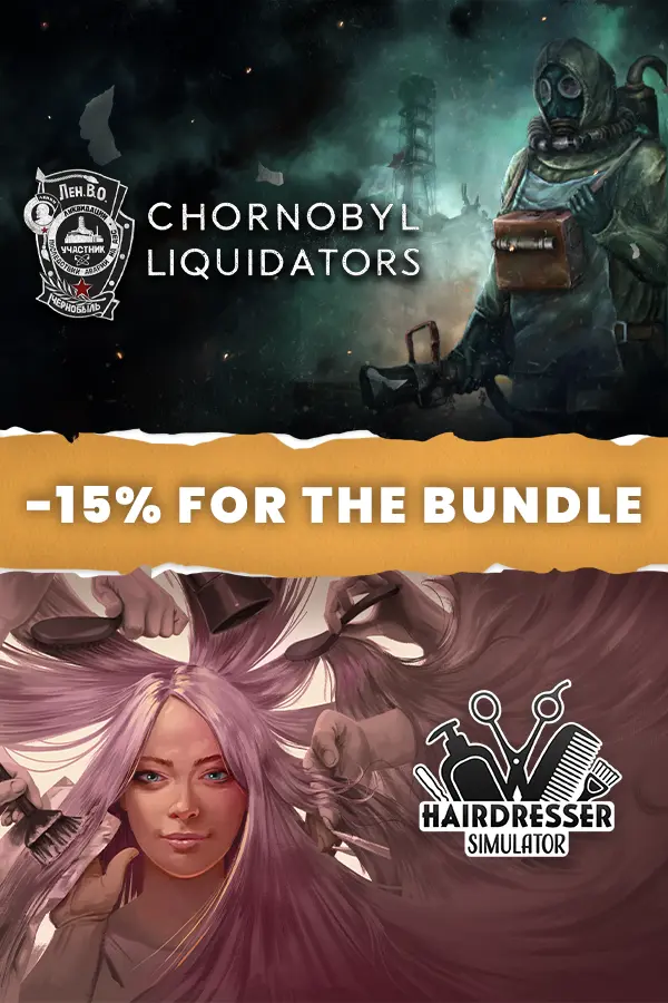 Chornobyl Liquidators + Hairdresser Simulator Bundle  for sale in Emirates from Games2all