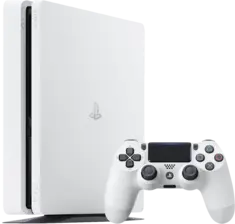 PlayStation 4 Console Slim 500GB - White  -  for sale in Emirates from Games2all