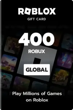 Roblox Card 400 Robux Key Global