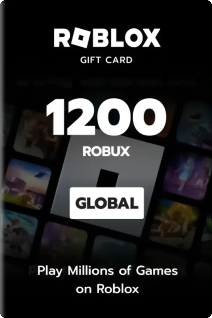 Roblox Card 1200 Robux Key Global  for sale in Emirates from Games2all