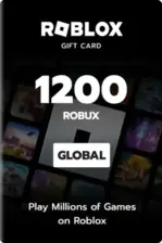 Roblox Card 1200 Robux Key Global -  for sale in Emirates from Games2all