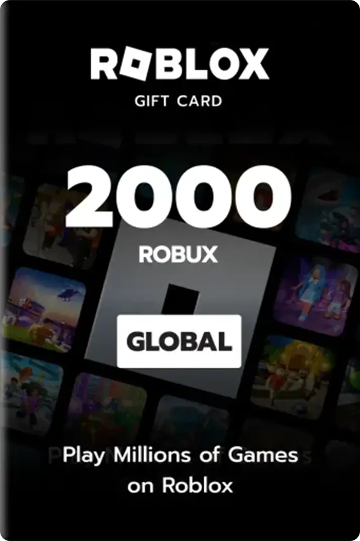 Roblox Card 2000 Robux Key Global  for sale in Emirates from Games2all