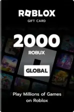 Roblox Card 2000 Robux Key Global -  for sale in Emirates from Games2all