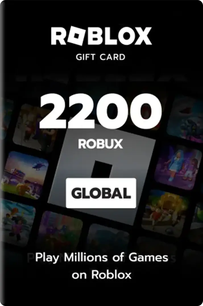 Roblox Card 2200 Robux Key Global  for sale in Emirates from Games2all