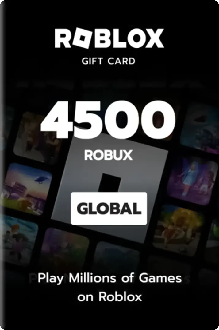 Roblox Card 4500 Robux Key Global  for sale in Emirates from Games2all