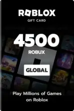 Roblox Card 4500 Robux Key Global -  for sale in Emirates from Games2all