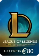 League of Legends (LoL) Gift Card - 80 EUR - Europe -  for sale in Emirates from Games2all