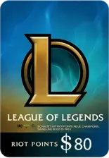 League of Legends (LoL) Gift Card - 80 (USA)  -  for sale in Emirates from Games2all